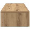 vidaXL Wandschap met lades 100x36x19 cm bewerkt hout artisanaal eiken