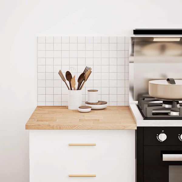 vidaXL Keuken werkblad rechthoekig 60x63,5x2,7 cm massief eikenhout