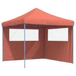 vidaXL Partytent Terracotta 292 x 292 x 315 cm Oxford Stof