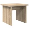 vidaXL Schoenenkast met plank 2 pcs Sonoma Eiken Bewerkt hout