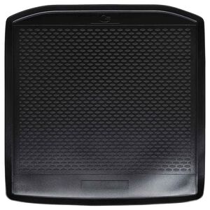 vidaXL Kofferbakmat Zwart Rubber