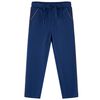 vidaXL Kinderbroek met trekkoord 140 marineblauw