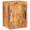 vidaXL Nachtkastje 2 pcs Bruin 35 x 33 x 48 cm Massief Mango Hout