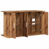 vidaXL Aquariumstandaard 101x41x58 cm bewerkt hout oud houtkleurig