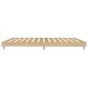 vidaXL Bedframe zonder matras hout sonoma eikenkleurig 150x200 cm