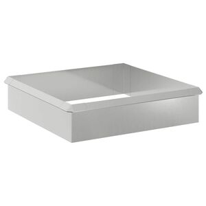 vidaXL Slakkenhekken 8 st 100 x 3,5 x 25 cm Gegalvaniseerd staal