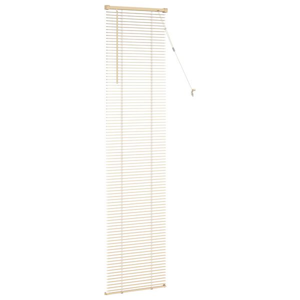 vidaXL Venetiaanse Blind Lichtbruin met Patroon 213 x 40 cm PVC