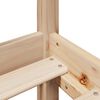 vidaXL Bedframe zonder matras massief grenenhout 150x200 cm