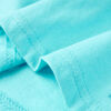 Kindershirt met korte mouwen 128 zeeblauw