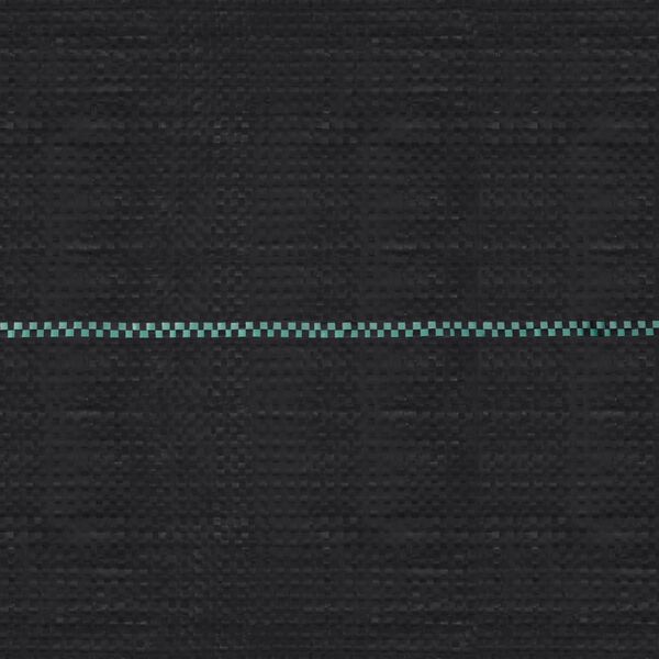 vidaXL Worteldoek 1x25 m PP zwart