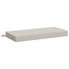 vidaXL Bankkussen SOEST 100% Polyester Wit 60 x 40 x 8 cm