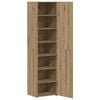 vidaXL Hoge kast Artisan Eiken 45 x 42,5 x 185 cm