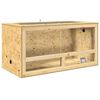 vidaXL Terrarium Bruin 100 x 50 x 100 cm OSB