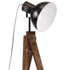 vidaXL Vloerlamp 25 W E27 45x45x120 cm zwart