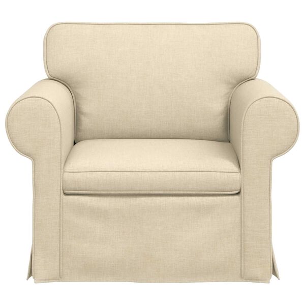 vidaXL Bank Cr&egrave;me Totale afmetingen: 95 x 82 x 80 cm (B x D x H)