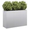 vidaXL Plantenbak 120x40x80 cm gegalvaniseerd staal