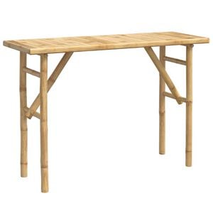 vidaXL Wandtafel 115x39x75 cm bamboe