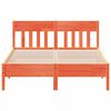vidaXL Bedframe zonder matras massief grenenhout wasbruin 140x200 cm