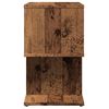 vidaXL Nachtkastjes 2 st 50x30x51,5 cm bewerkt hout oud houtkleurig