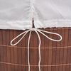 vidaXL Wasmand rechthoekig bamboe bruin