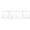 vidaXL Hondenkennel voor buiten 6x6x2 m gegalvaniseerd staal zilver