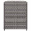 vidaXL Tuinbox 120x50x60 cm poly rattan grijs