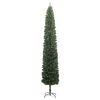 vidaXL Kunstkerstboom smal met standaard 270 cm PVC