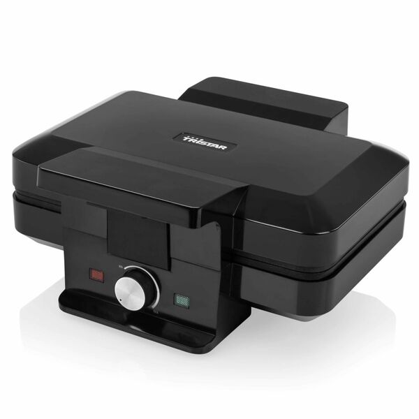 Tristar Wafelijzer voor 2 wafels 1000 W zwart