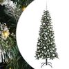 vidaXL Kunstkerstboom met 300 LED Groen 180 cm PVC en Plastic en Staal