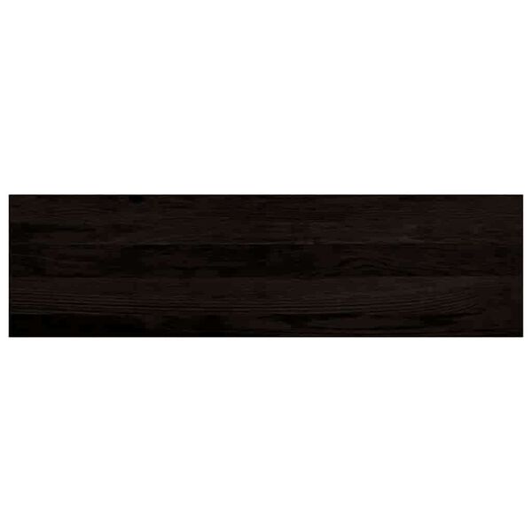 vidaXL Traptreden 16 st 90x30x2 cm massief eikenhout donkerbruin