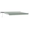 vidaXL Handmatige Luifelhouder met LED's 5 x 3 m