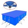 vidaXL Zwembadhoes rechthoekig 90 g/m&sup2; 400x207 cm PE