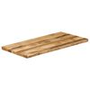 vidaXL Tafelblad met natuurlijke rand 110x60x3,8 cm massief mangohout