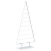vidaXL Metalen kerstboom KUOPIO 210 cm Staal Wit