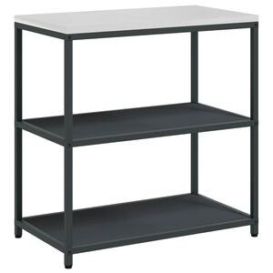 vidaXL Keukenplankeenheid HATTEM Antracietkleurig 90 x 50 x 92 cm
