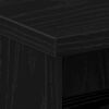 vidaXL Nachtkastje met lade Zwart Eiken 40 x 40 x 50 cm Bewerkt hout