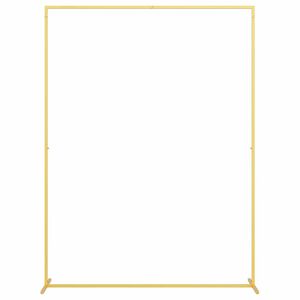vidaXL Trouwrand Goud 150 x 49,5 x 200 cm Staal