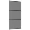 vidaXL Schuifdeur 102 x 205 cm Gelaagd Glas en Aluminium