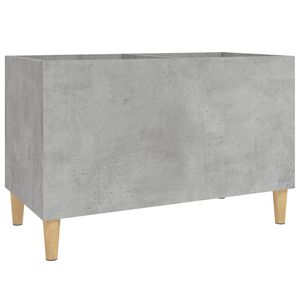 vidaXL Platenkast 74,5x38x48 cm bewerkt hout betongrijs