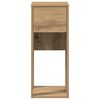 vidaXL Computertorenstandaard met lade 30x44x74 cm artisanaal eiken