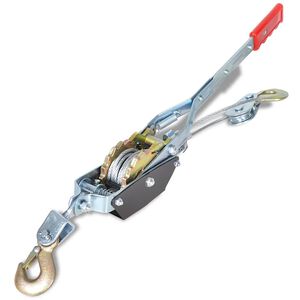 vidaXL Kabeltrekker 1000 kg met 2 versnellingen