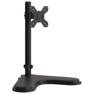 vidaXL Monitorbeugel VESA 75/100 mm zwart staal