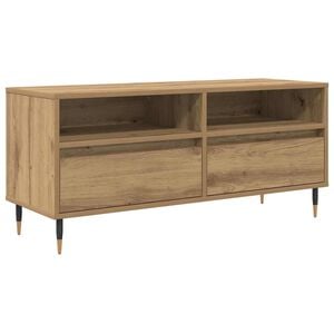 vidaXL TV-kast 100 x 34,5 x 44,5 cm Artisan Eiken