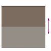 vidaXL Rolgordijn verduisterend koffie 165x175 cm stofbreedte 161,6 cm
