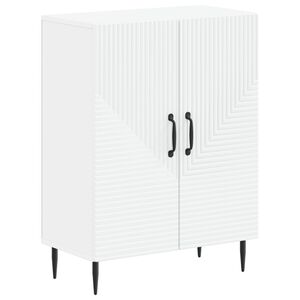 vidaXL Badkamer Opbergkast HAARLEM Wit 59,5 x 31 x 80 cm Bewerkt hout