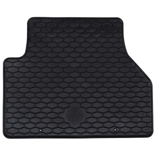 vidaXL Autobodemmat 4 pcs Zwart Geschikt voor VW CADDY 2020- Rubber