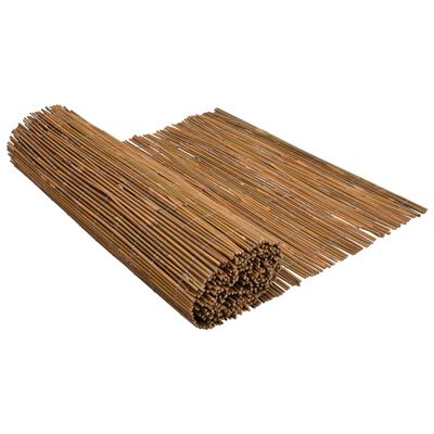 vidaXL Scherm 500x100 cm bamboe