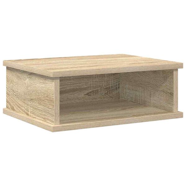 vidaXL Nachtkastje Sonoma Eiken 40 x 31 x 15 cm Bewerkt hout