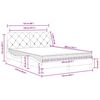 vidaXL Bed met matras fluweel blauw 120x200 cm