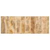 vidaXL Hoofdbord 140 cm massief ruw mangohout